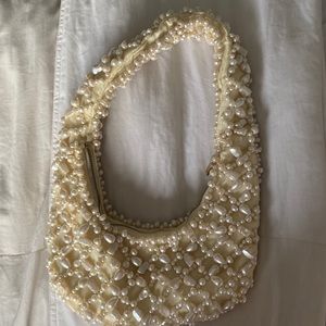 Zara Pearl Shoulder Bag